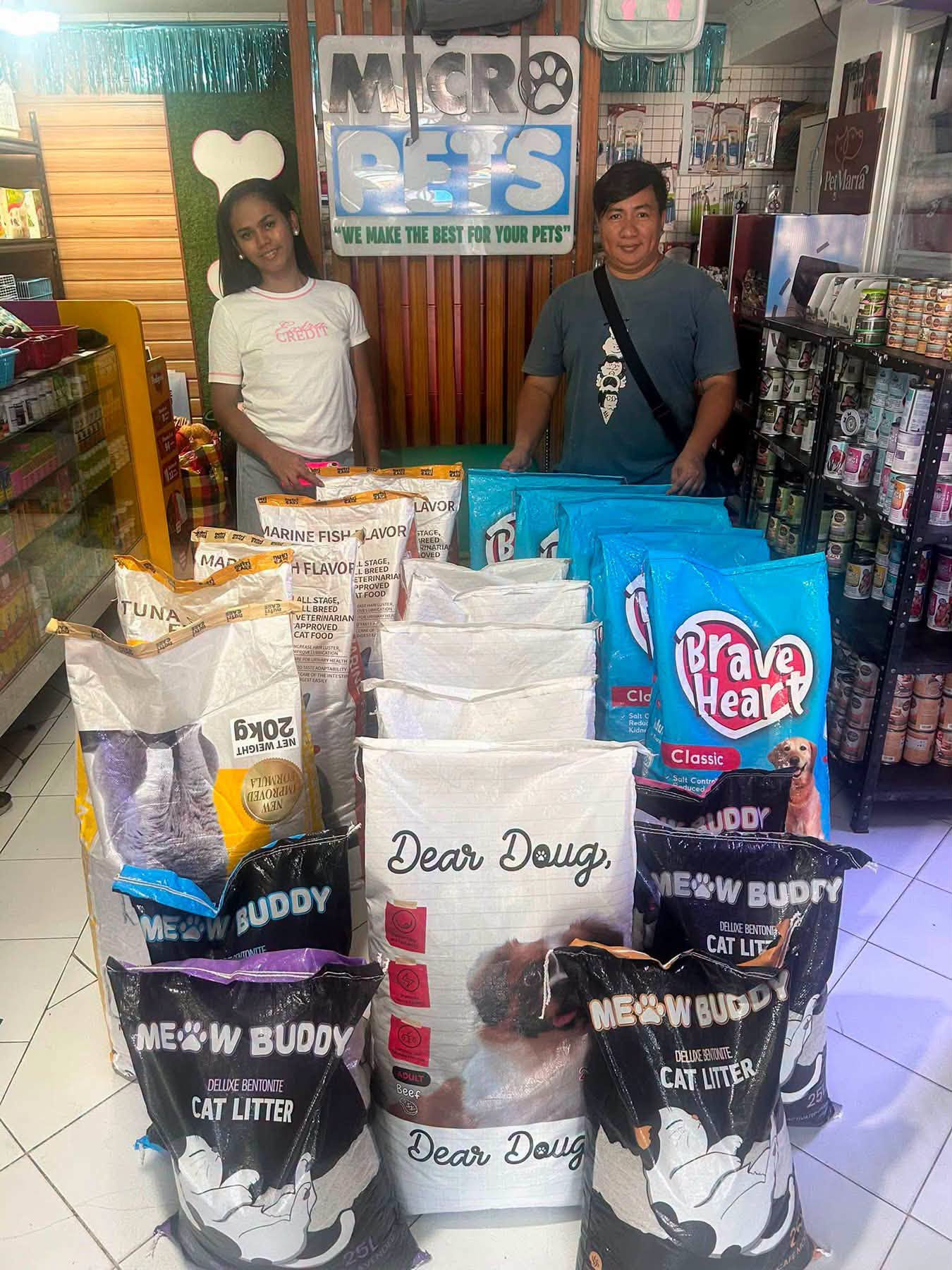 Food & Daily Care donation use proof
